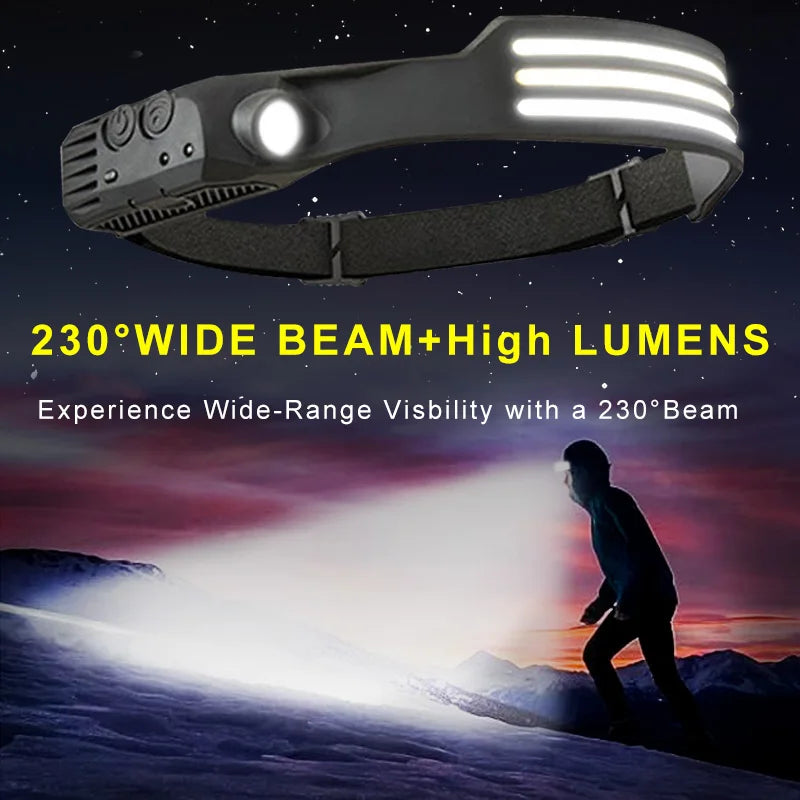 LuminaGlide Hands-Free Headlamp™