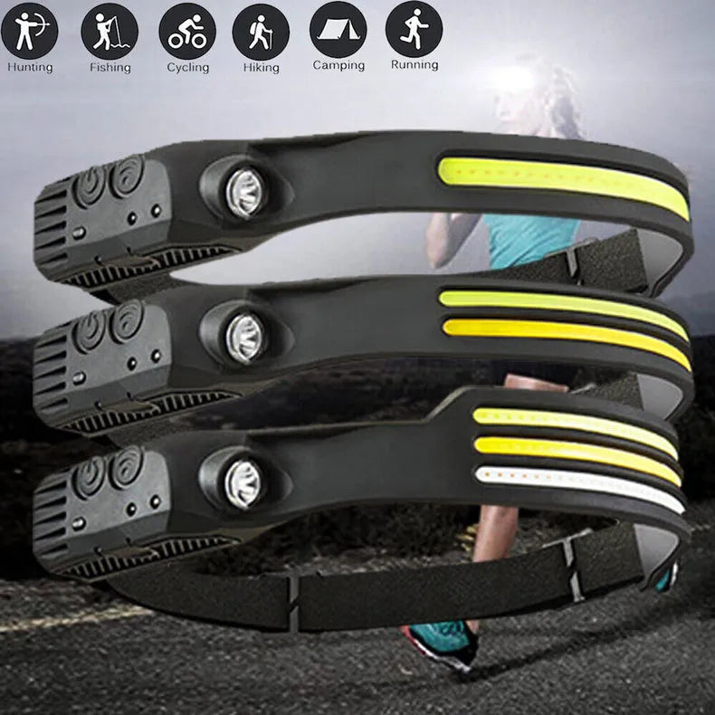 LuminaGlide Hands-Free Headlamp™